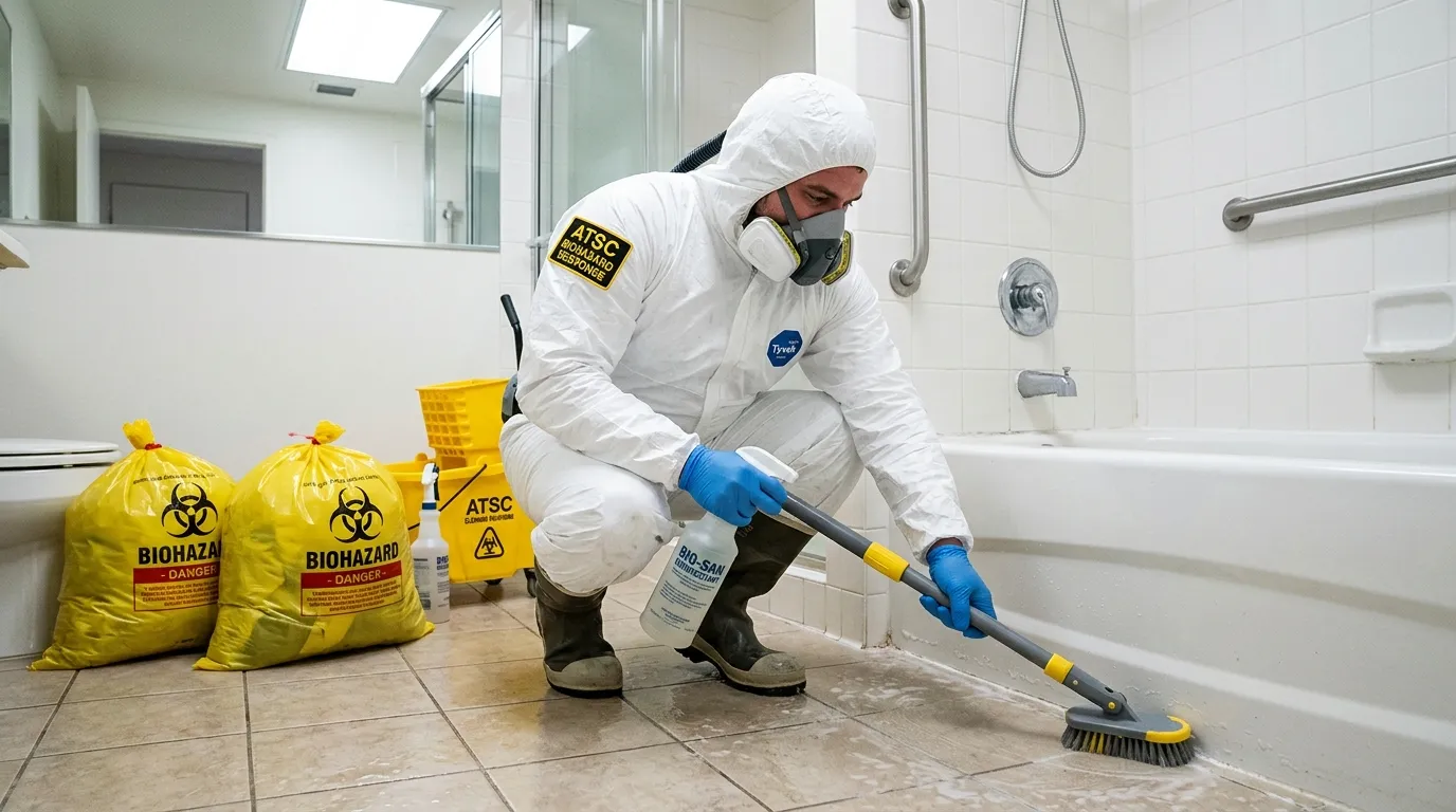 Decontamination equipment deployed for Blood Cleanup in River Falls